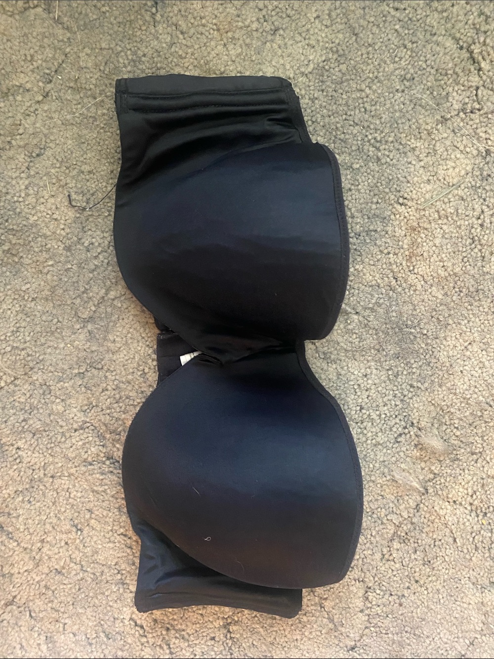 Strapless Black Smooth T-Shirt Bra - Sleek Support